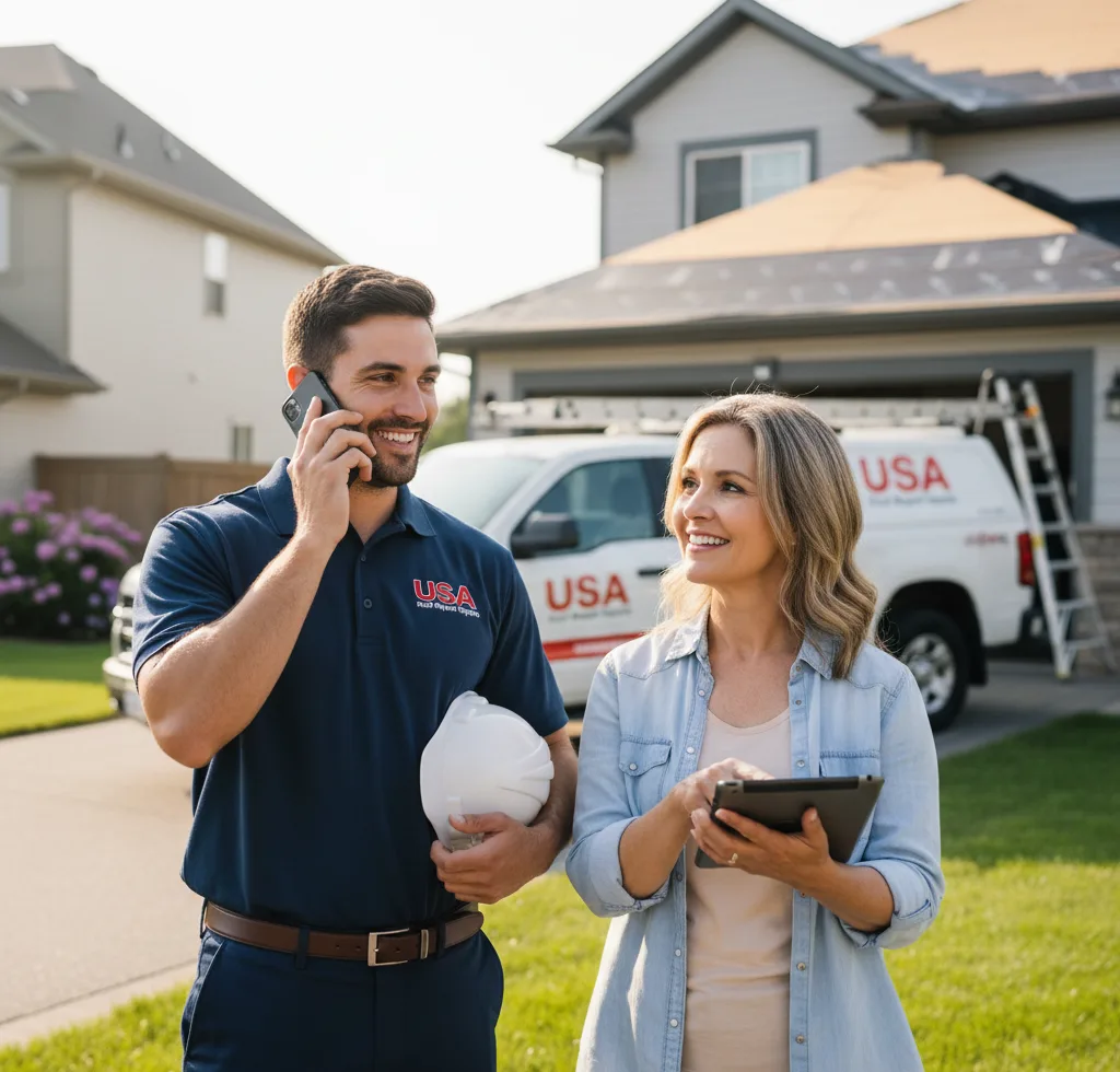 USA Roof Repair Experts customer support in Austin